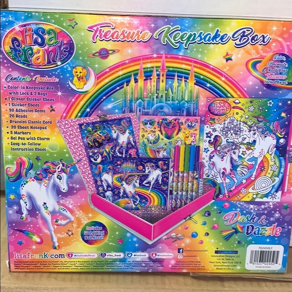 🌈Lisa Frank Treasure Keepsake Box 🌈 - Picture 8 of 8